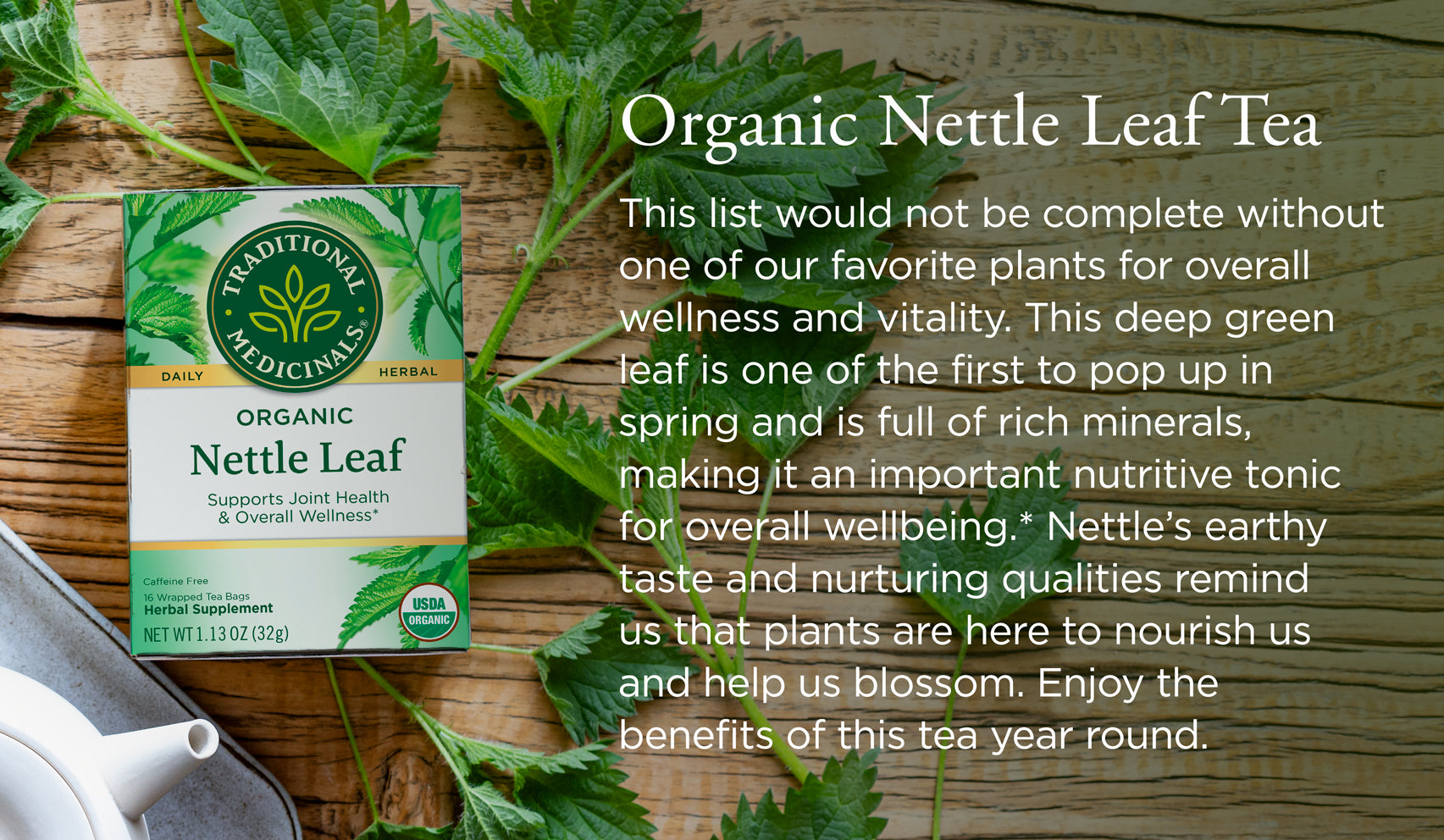 Organic Nettle Leaf Tea 