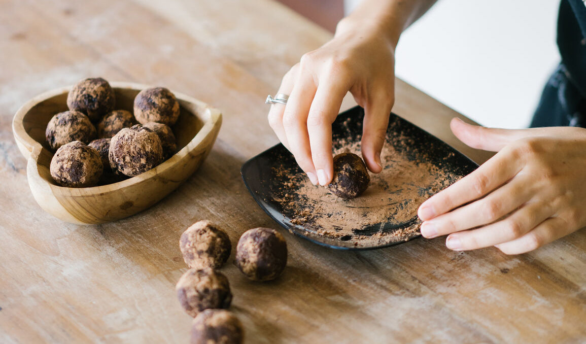 Damiana & Rosewater Chocolate Truffles