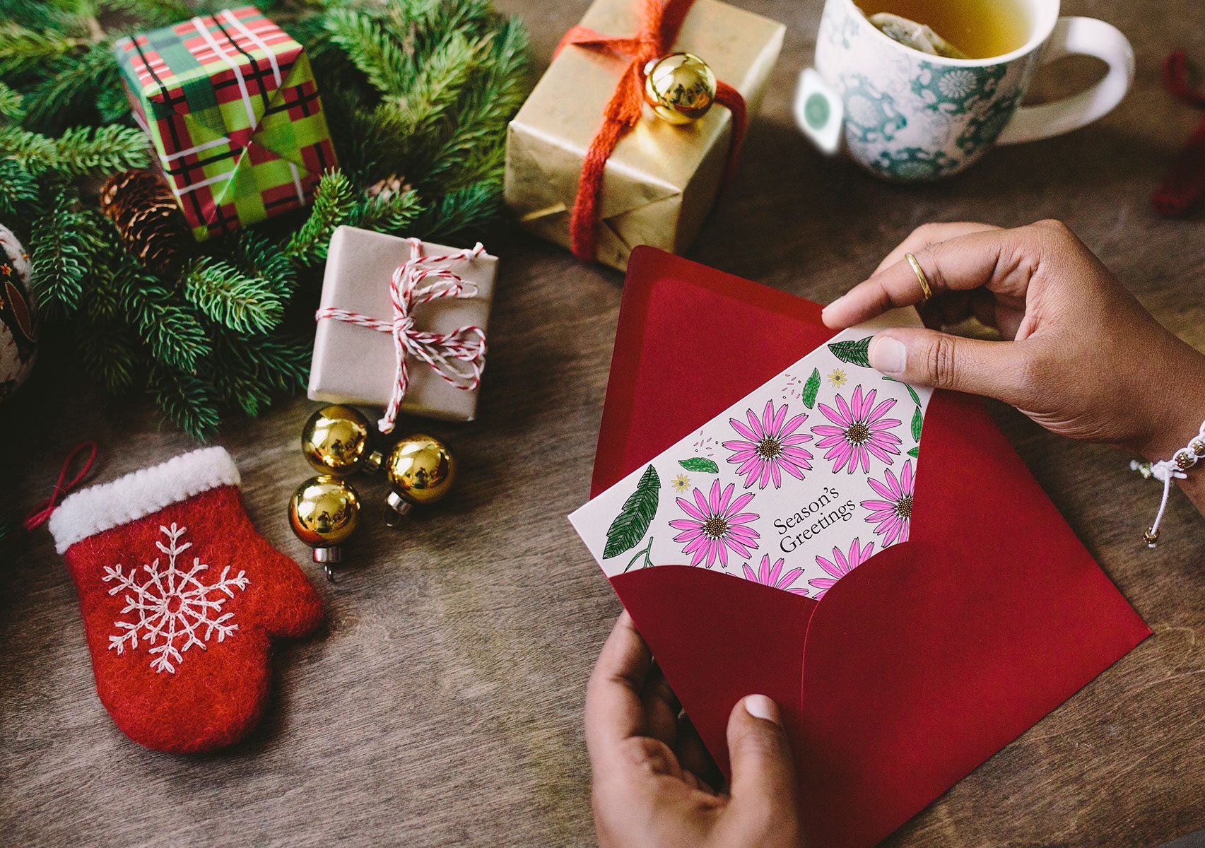 presents under tree