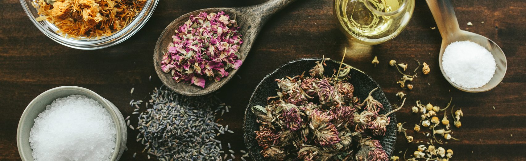 Simple & Soothing Herbal Bath Soak Recipes